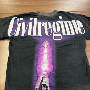 This is a civil regime, Star Wars drop featuring purple Lightsaber